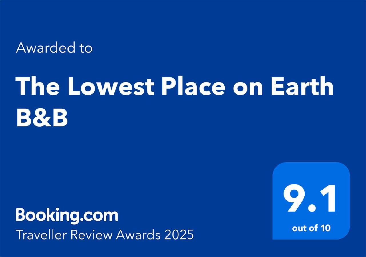 The Lowest Place On Earth B&B نيعوت حاكيكار المظهر الخارجي الصورة
